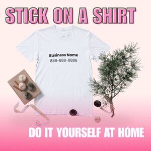 Make your own customized text for your favorite shirt/sweater